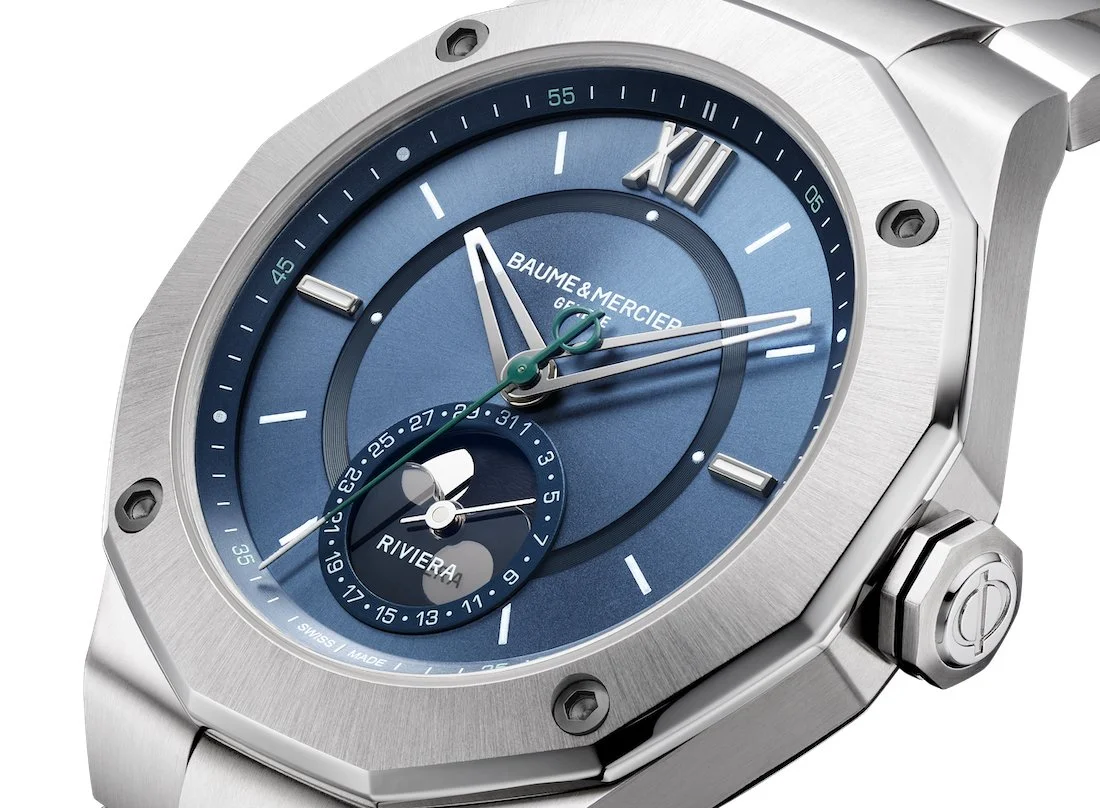 Introducing: Baume & Mercier Riviera Baumatic Moonphases Introducing: Baume & Mercier Riviera Baumatic Moonphases
